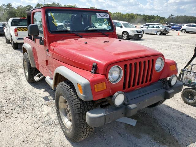 JEEP WRANGLER / 2003 with VIN 1J4FA49S13P347698 - Photo from auction