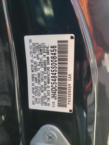 Photo 10 from auction – 2005 ACURA RSX with VIN JH4DC54845S008456