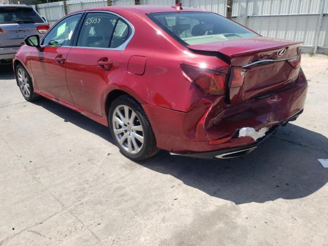 Photo 3 from auction – 2013 LEXUS GS 350 with VIN JTHCE1BL8D5007202