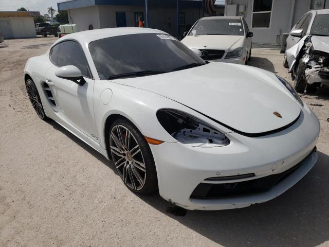 PORSCHE CAYMAN S 2018 with VIN WP0AB2A83JK279495 - Photo from auction