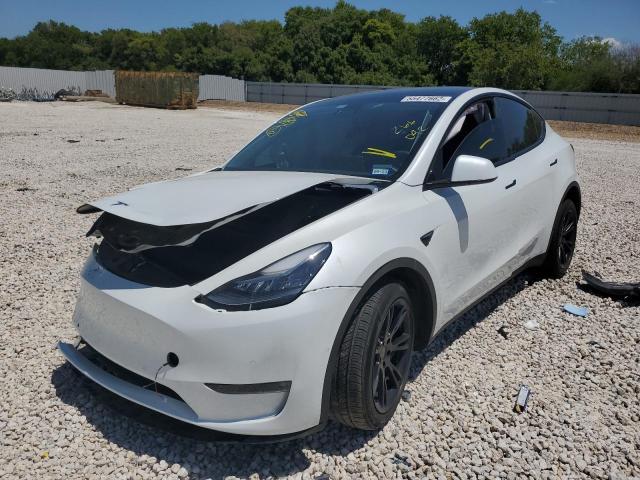 Photo 2 from auction – 2021 TESLA MODEL Y with VIN 5YJYGDEE8MF266092