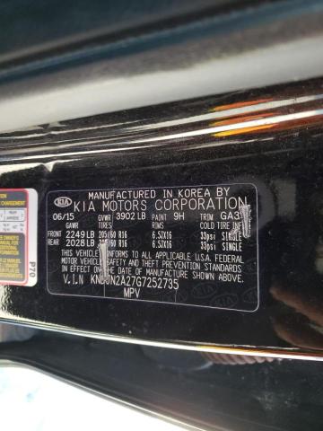 Photo 10 from auction – 2016 KIA SOUL with VIN KNDJN2A27G7252735