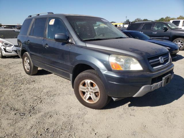 HONDA PILOT EXL 2003 with VIN 2HKYF18683H599348 - Photo from auction