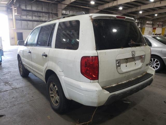 Photo 3 from auction – 2005 HONDA PILOT EXL with VIN 5FNYF18565B020673
