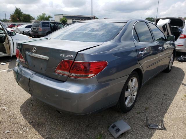 Photo 4 from auction – 2005 LEXUS ES 330 with VIN JTHBA30G155118183