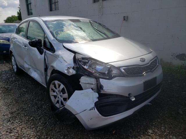 KIA RIO EX 2013 with VIN KNADN4A38D6241193 - Photo from auction