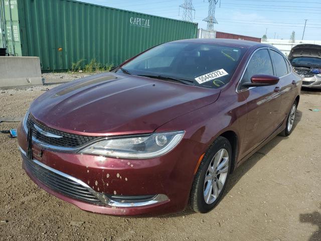 Photo 2 from auction – 2015 CHRYSLER 200 LIMITE with VIN 1C3CCCAB4FN757828