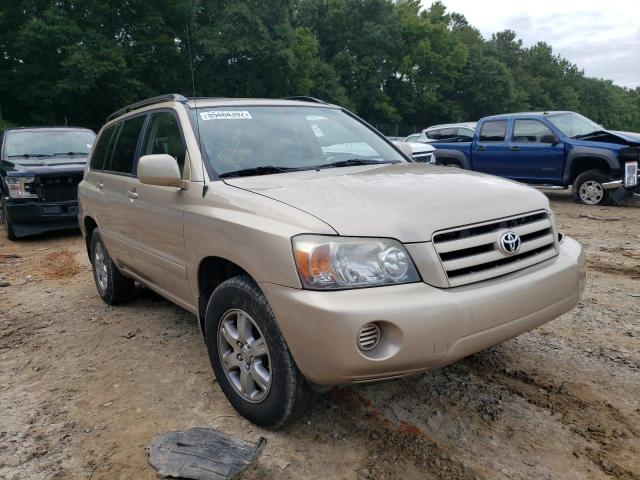 TOYOTA HIGHLANDER 2004 с VIN JTEGP21A140020465 - Фото с аукциона
