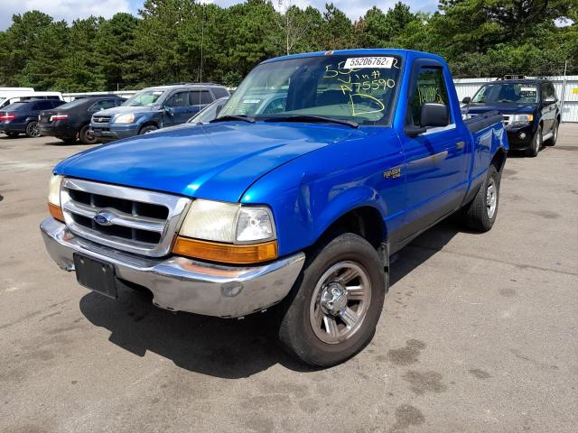 Photo 2 from auction – 2000 FORD RANGER with VIN 1FTYR10C9YTA75590