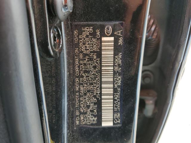 Photo 10 from auction – 2006 LEXUS ES 330 with VIN JTHBA30G365155544