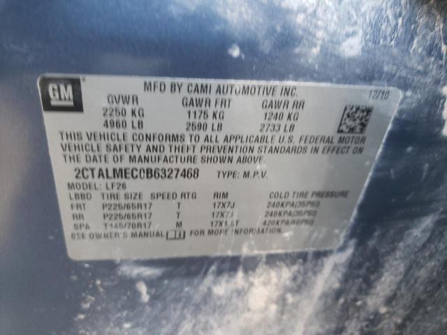 Photo 10 from auction – 2011 GMC TERRAIN SL with VIN 2CTALMEC0B6327468