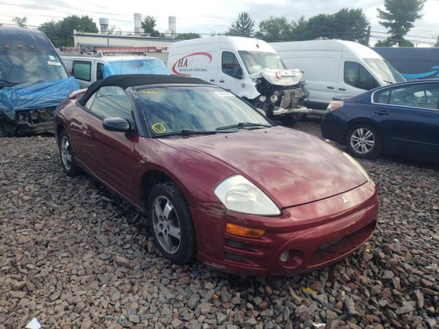 MITSUBISHI ECLIPSE SP 2003 with VIN 4A3AE45GX3E087509 - Photo from auction