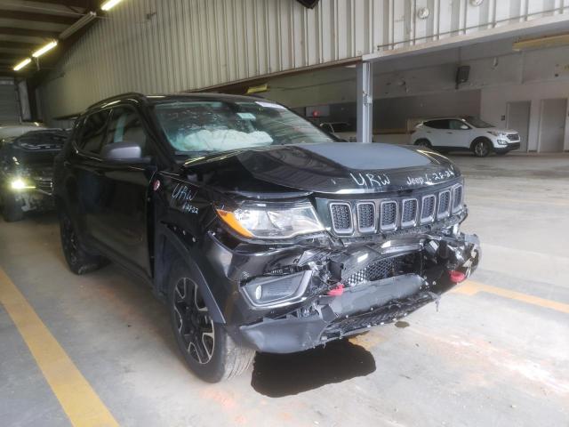 JEEP COMPASS TR 2020 with VIN 3C4NJDDB9LT159595 - Photo from auction