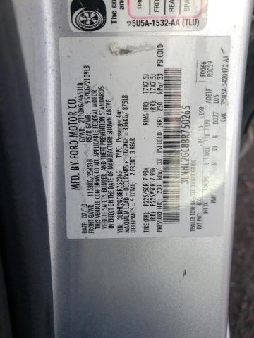Photo 10 from auction – 2011 LINCOLN MKZ with VIN 3LNHL2GC8BR750265