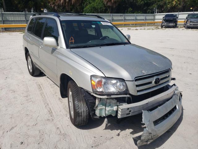 TOYOTA HIGHLANDER 2007 with VIN JTEEP21A070229031 - Photo from auction