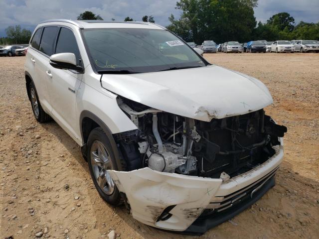 TOYOTA HIGHLANDER 2018 with VIN 5TDDGRFH6JS037941 - Photo from auction