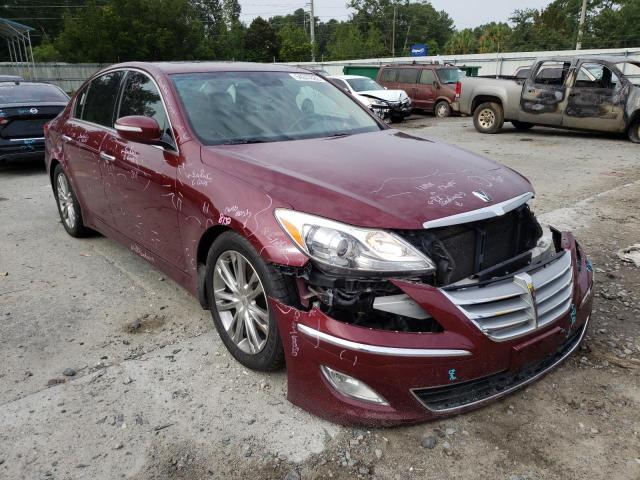 HYUNDAI GENESIS 3. 2013 with VIN KMHGC4DD0DU214653 - Photo from auction
