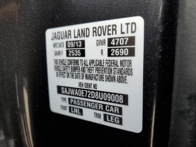 Photo 10 from auction – 2013 JAGUAR XF with VIN SAJWA0E72D8U09008