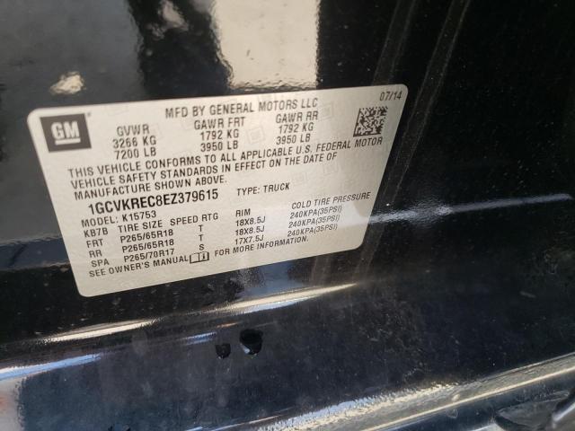 Photo 10 from auction – 2014 CHEVROLET SILVERADO with VIN 1GCVKREC8EZ379615