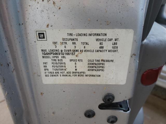 Photo 10 from auction – 2001 BUICK LESABRE CU with VIN 1G4HP54K91U166157