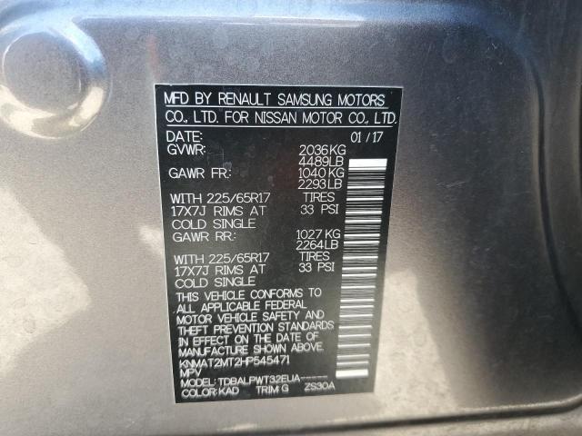 Photo 10 from auction – 2017 NISSAN ROGUE S with VIN KNMAT2MT2HP545471