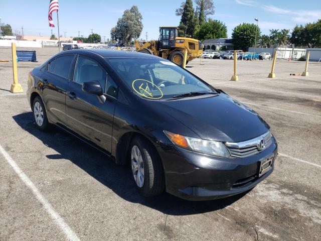 HONDA CIVIC LX 2012 with VIN 19XFB2F55CE390009 - Photo from auction