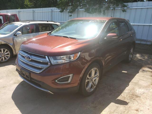 Photo 2 from auction – 2015 FORD EDGE TITAN with VIN 2FMTK4K94FBC03955