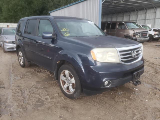 HONDA PILOT EXL 2012 with VIN 5FNYF3H58CB003172 - Photo from auction