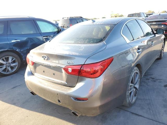 Photo 4 from auction – 2014 INFINITI Q50 BASE with VIN JN1BV7AP4EM672757