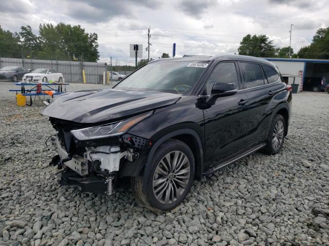 Photo 2 from auction – 2020 TOYOTA HIGHLANDER with VIN 5TDFZRBH1LS028995
