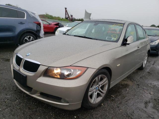 Photo 2 from auction – 2008 BMW 3 SERIES with VIN WBAVA37558NL45364