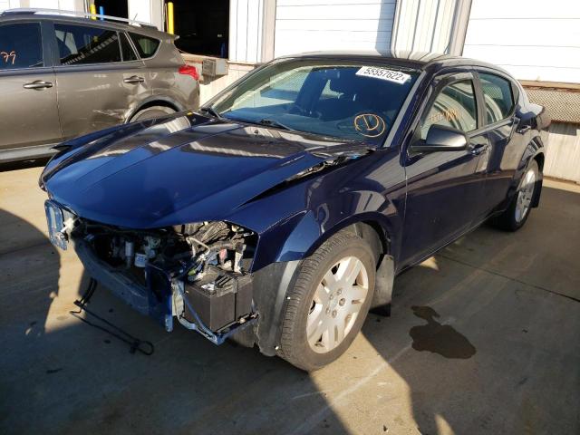 Photo 2 from auction – 2014 DODGE AVENGER SE with VIN 1C3CDZAB8EN228011