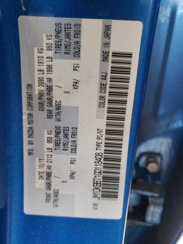 Photo 10 from auction – 2016 MAZDA CX-3 SPORT with VIN JM1DKBB71G0118408