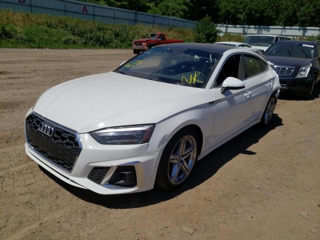Photo 2 from auction – 2021 AUDI A5 PREMIUM with VIN WAUDACF50MA015713