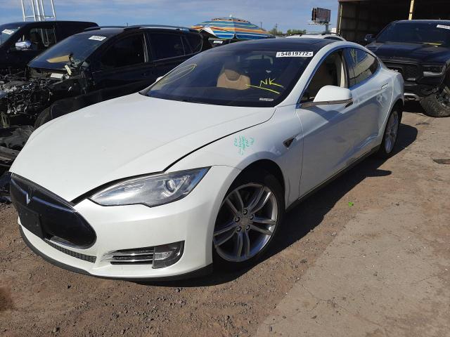 Photo 2 from auction – 2013 TESLA MODEL S with VIN 5YJSA1DN5DFP09242