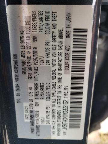 Photo 10 from auction – 2021 MAZDA CX-5 TOURI with VIN JM3KFACM1M0393192