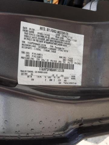 Photo 10 from auction – 2010 FORD FOCUS SE with VIN 1FAHP3FN8AW153538