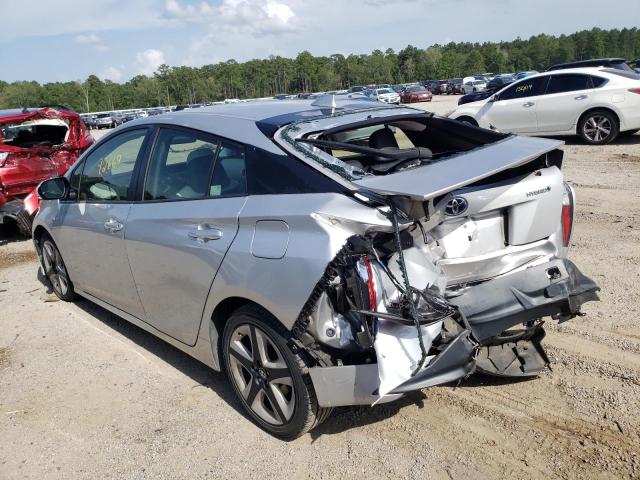 Photo 3 from auction – 2016 TOYOTA PRIUS with VIN JTDKARFU2G3005312