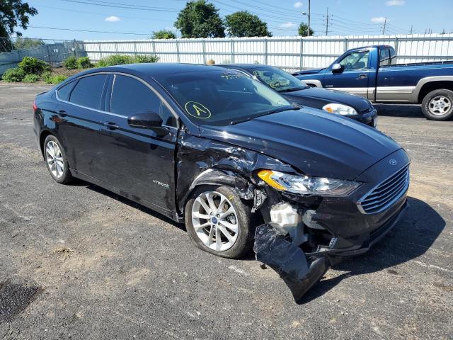 FORD FUSION SE 2019 with VIN 3FA6P0LU2KR169336 - Photo from auction