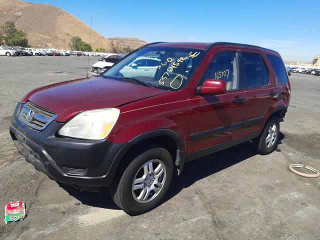 Photo 2 from auction – 2004 HONDA CR-V EX with VIN JHLRD78874C031462