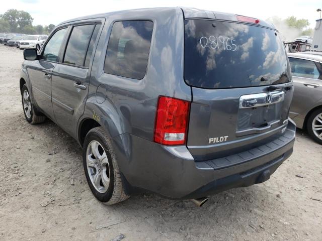 Photo 3 from auction – 2012 HONDA PILOT EXL with VIN 5FNYF4H57CB081965