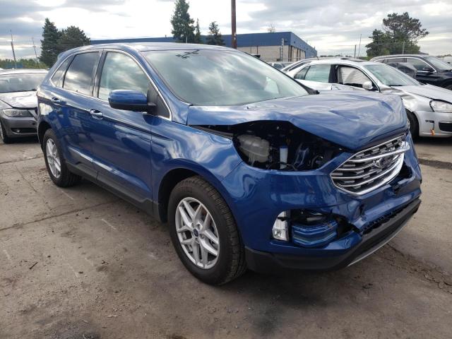 FORD EDGE SEL 2021 with VIN 2FMPK4J99MBA39585 - Photo from auction