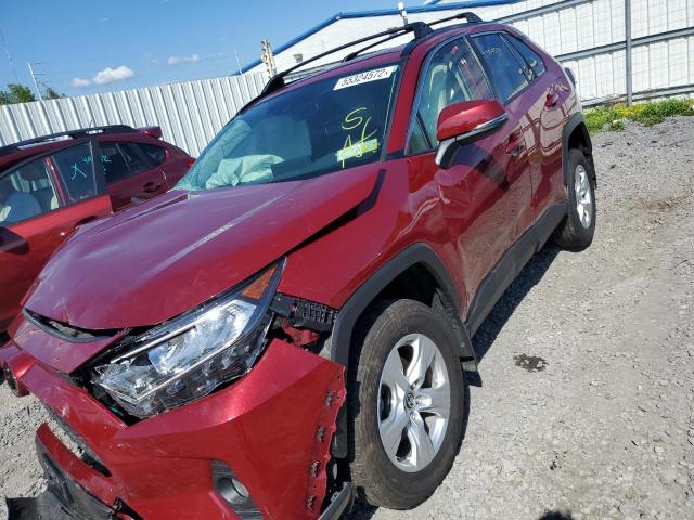 Photo 10 from auction – 2021 TOYOTA RAV4 XLE with VIN JTMP1RFV6MD071687