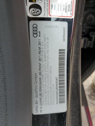 Photo 10 from auction – 2014 AUDI RS7 with VIN WUAW2AFC2EN905087