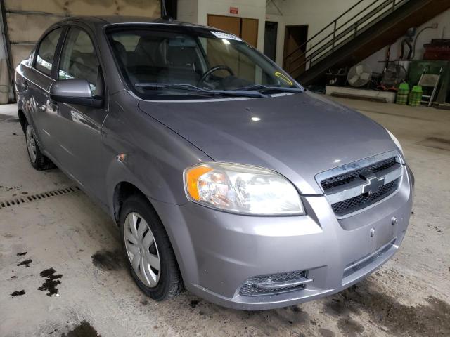 CHEVROLET AVEO LS 2010 with VIN KL1TD5DEXAB122754 - Photo from auction