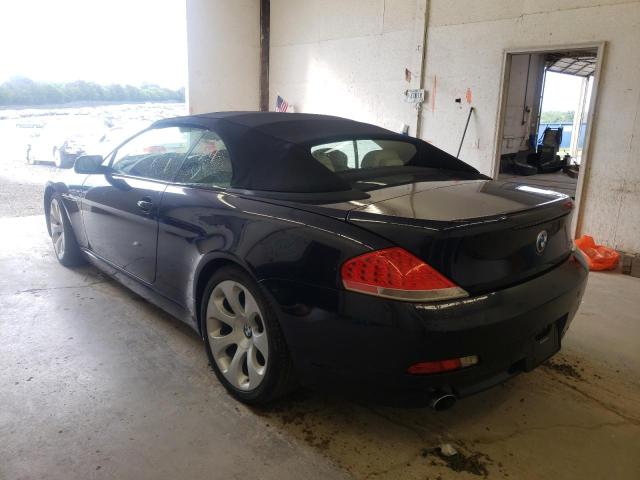 Photo 3 from auction – 2006 BMW 650 I with VIN WBAEK13406CN75773