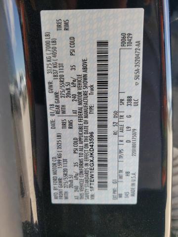 Photo 10 from auction – 2018 FORD F150 SUPER with VIN 1FTEW1EGXJKD43596