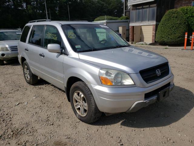 HONDA PILOT EXL 2005 with VIN 2HKYF18645H529459 - Photo from auction