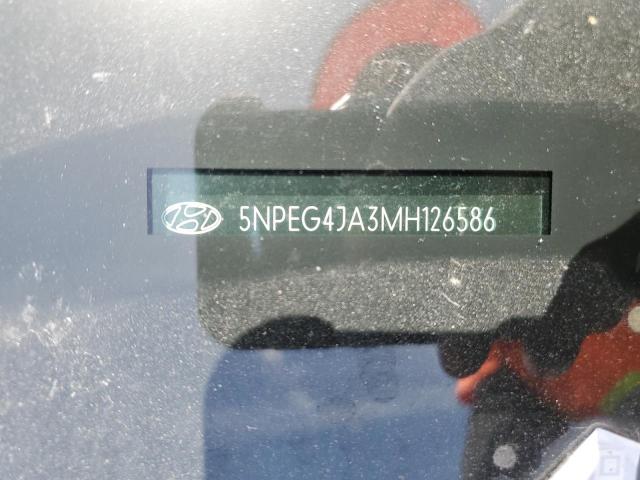 Photo 10 from auction – 2021 HYUNDAI SONATA SE with VIN 5NPEG4JA3MH126586
