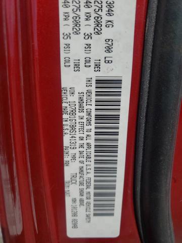 Photo 10 from auction – 2010 DODGE RAM 1500 with VIN 1D7RB1GT8AS141319